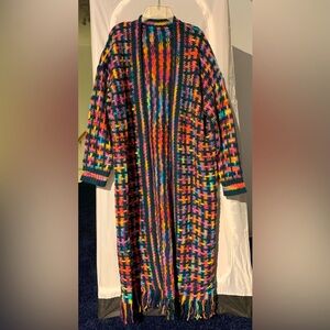 Multicolor Women's Sweater Cardigan